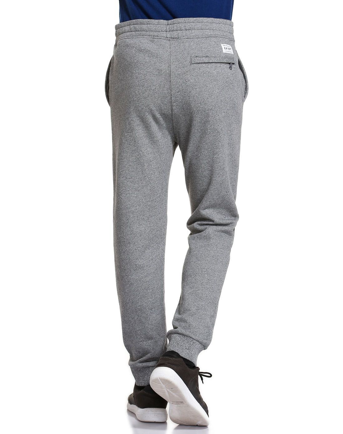 chocoolate男款炭灰色简约裤子