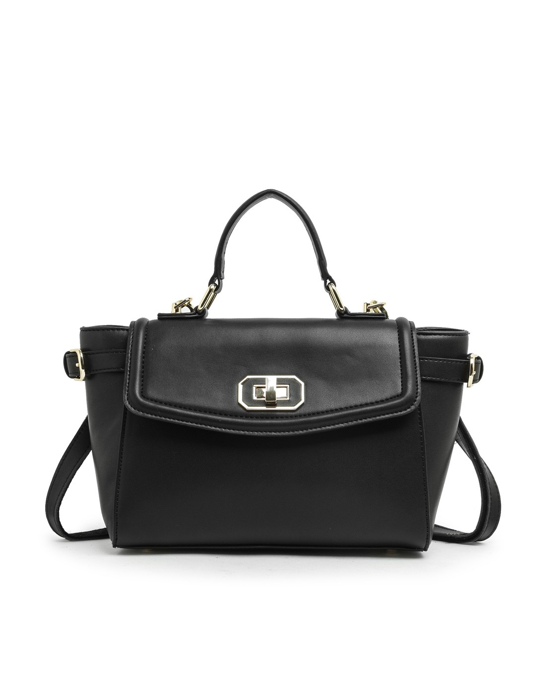 前卫学院风黑色多用包