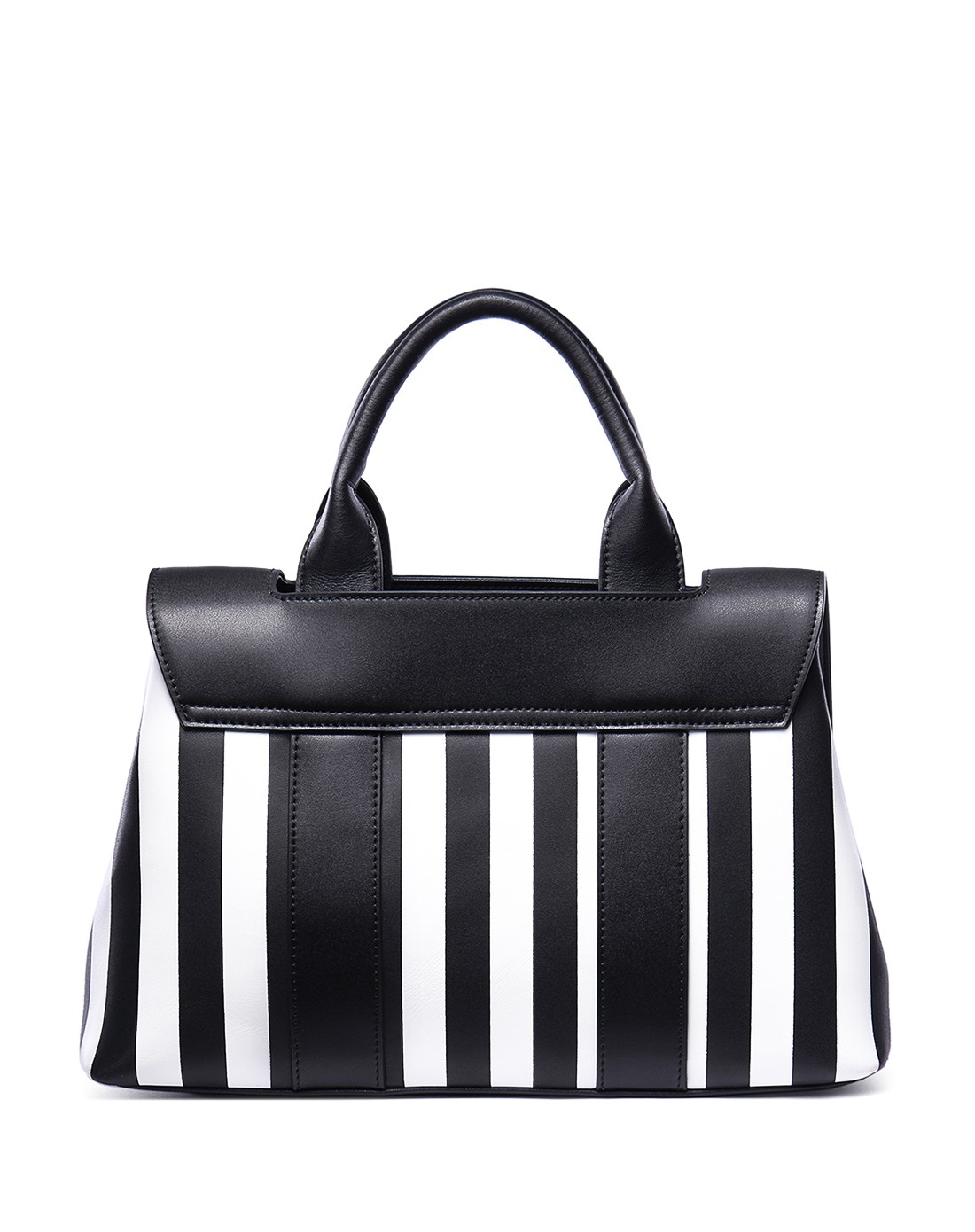 2016新款女士黑白纹前卫潮流包