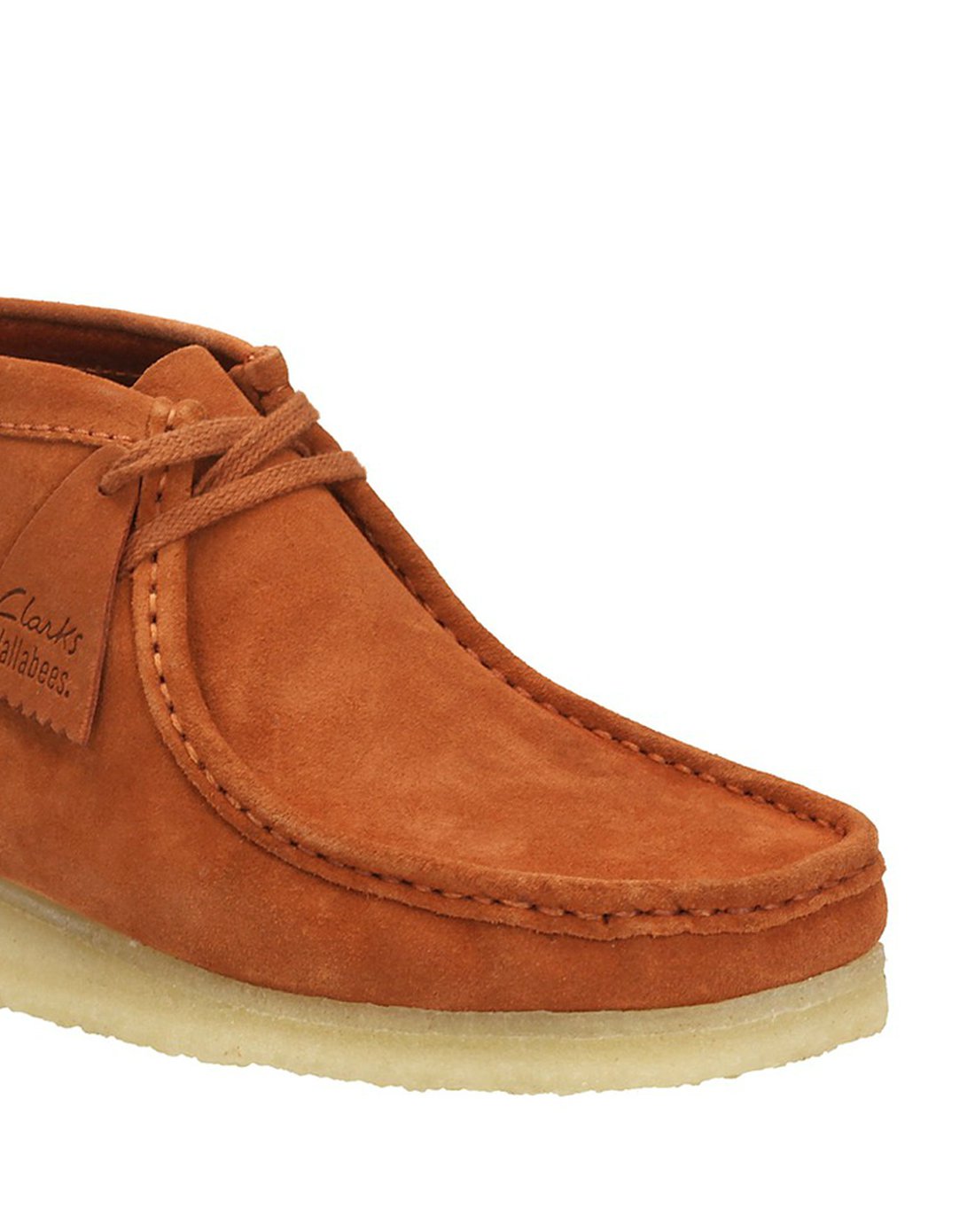 clarks其乐男款wallabee boot休闲鞋铁锈色