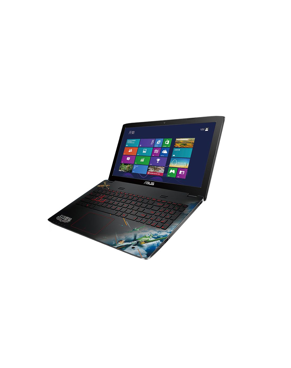 华硕&宏碁电脑专场直发货fx-pr0四核游戏本i7 8件套fx-pr06700 黑色 8