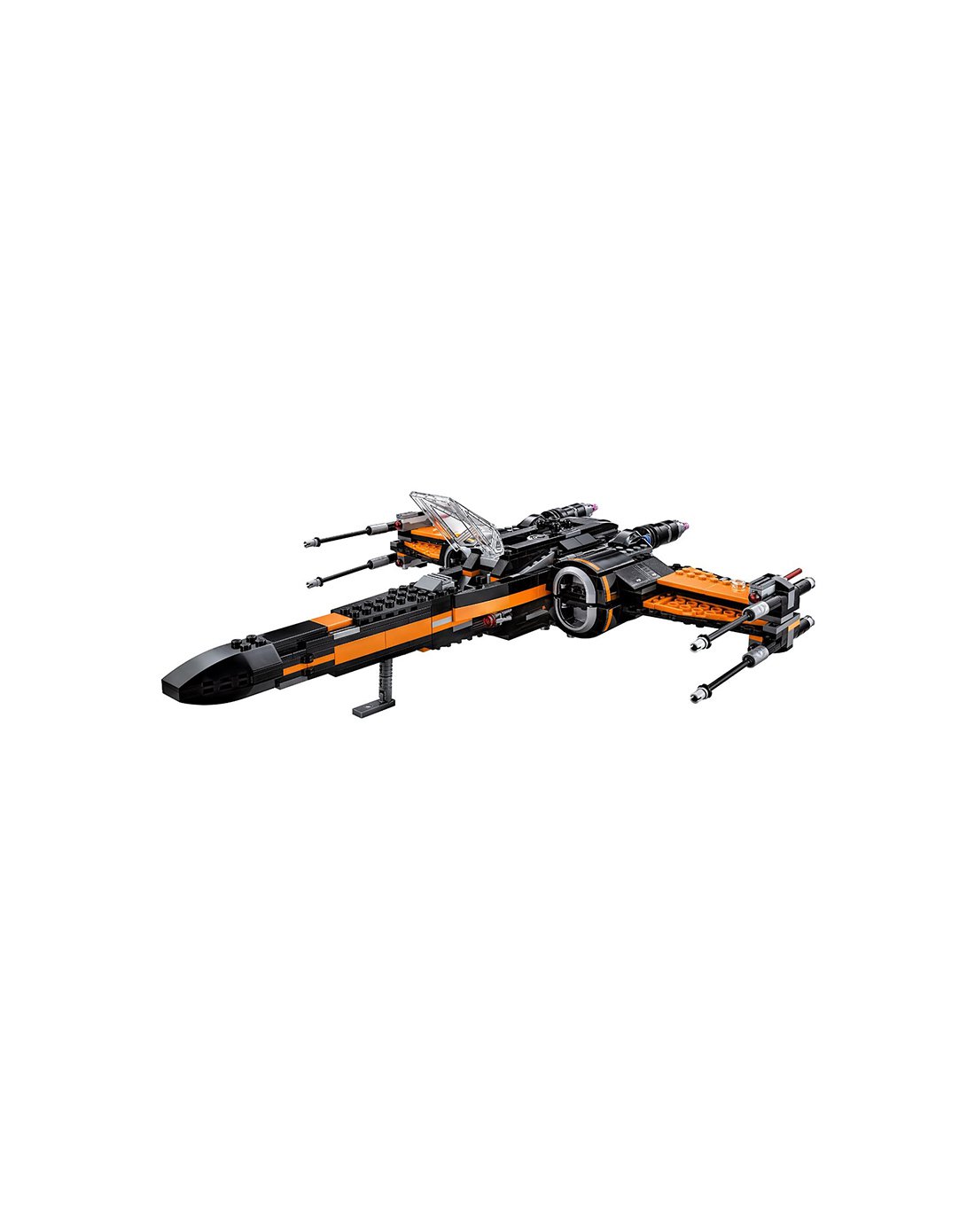 lego乐高星球大战系列75102 poe的x翼战机益智拼插积木玩具