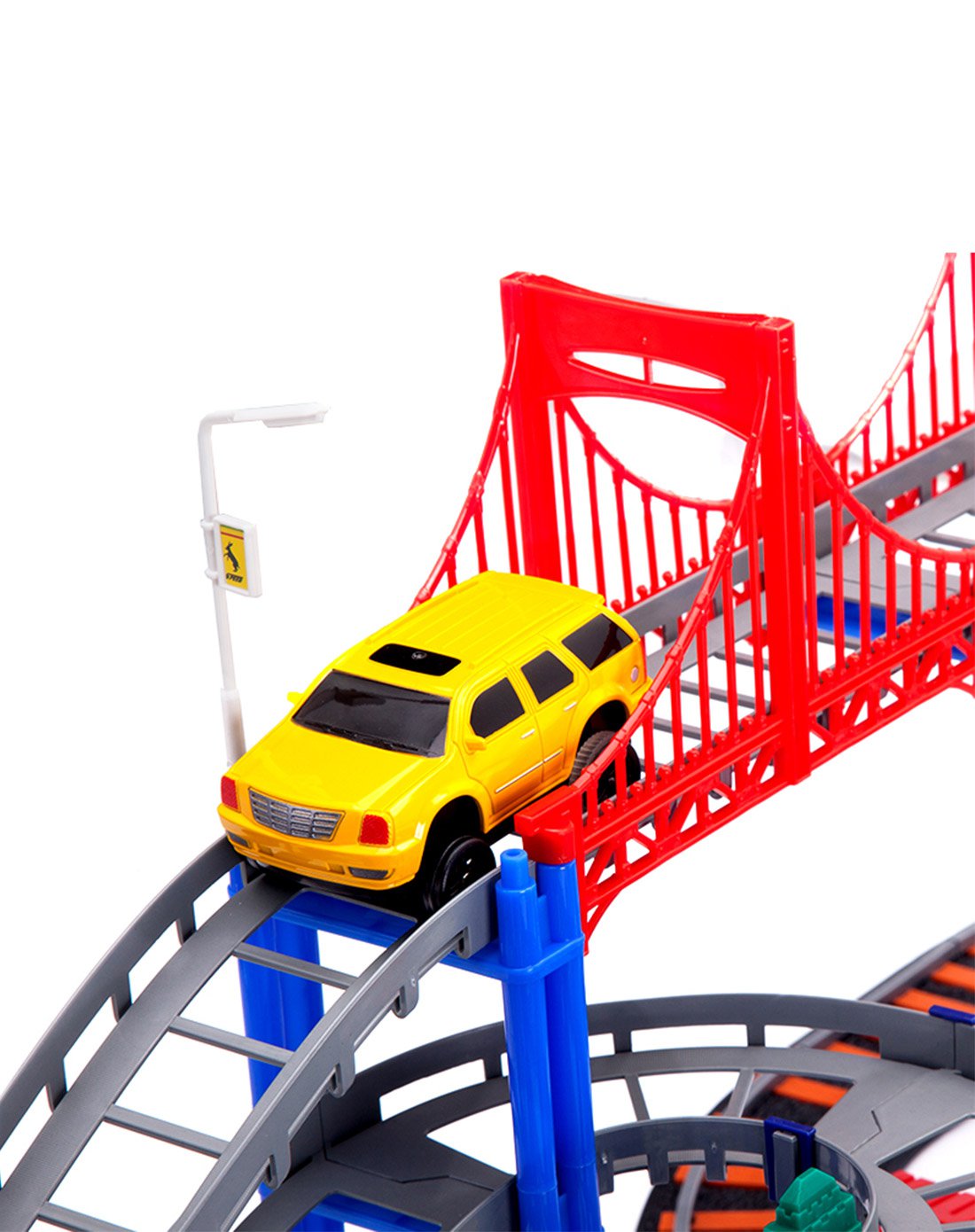 橙爱0-6岁益智玩具专场直发货(混合)立昕 大型多层轨道系列 电动汽车