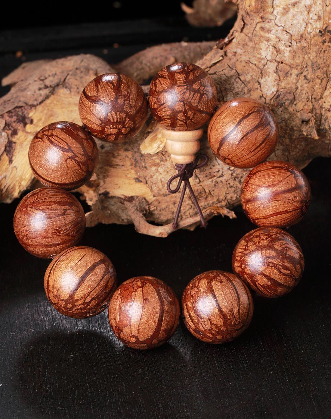 梅花木龙须藤手串手链 25mm