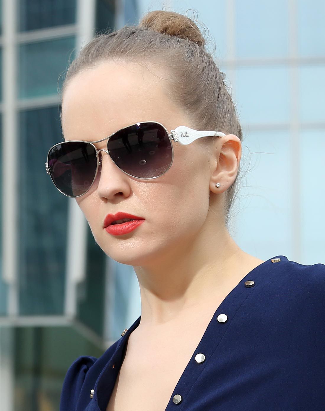 花雨伞眼镜专场花雨伞 时尚前卫模特偏光太阳镜ap11605c201_唯品会