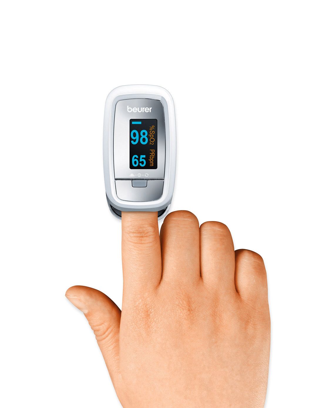 beurer指夹式血氧饱合测量仪po30
