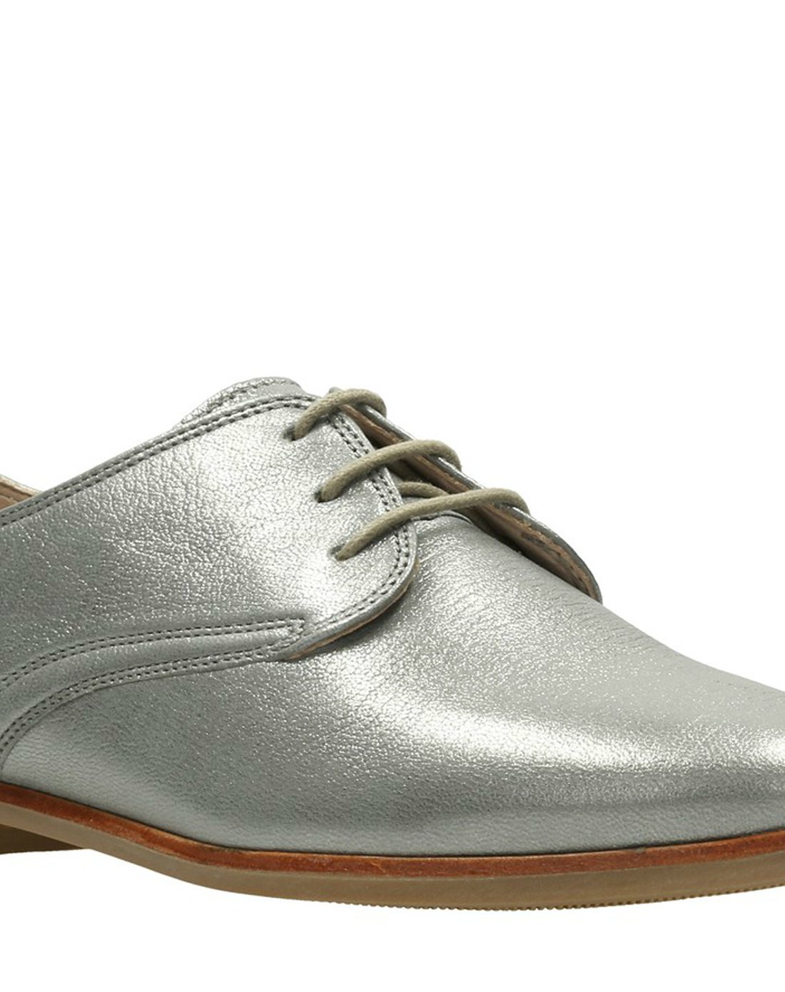 clarks其乐女款alania posey休闲鞋银色