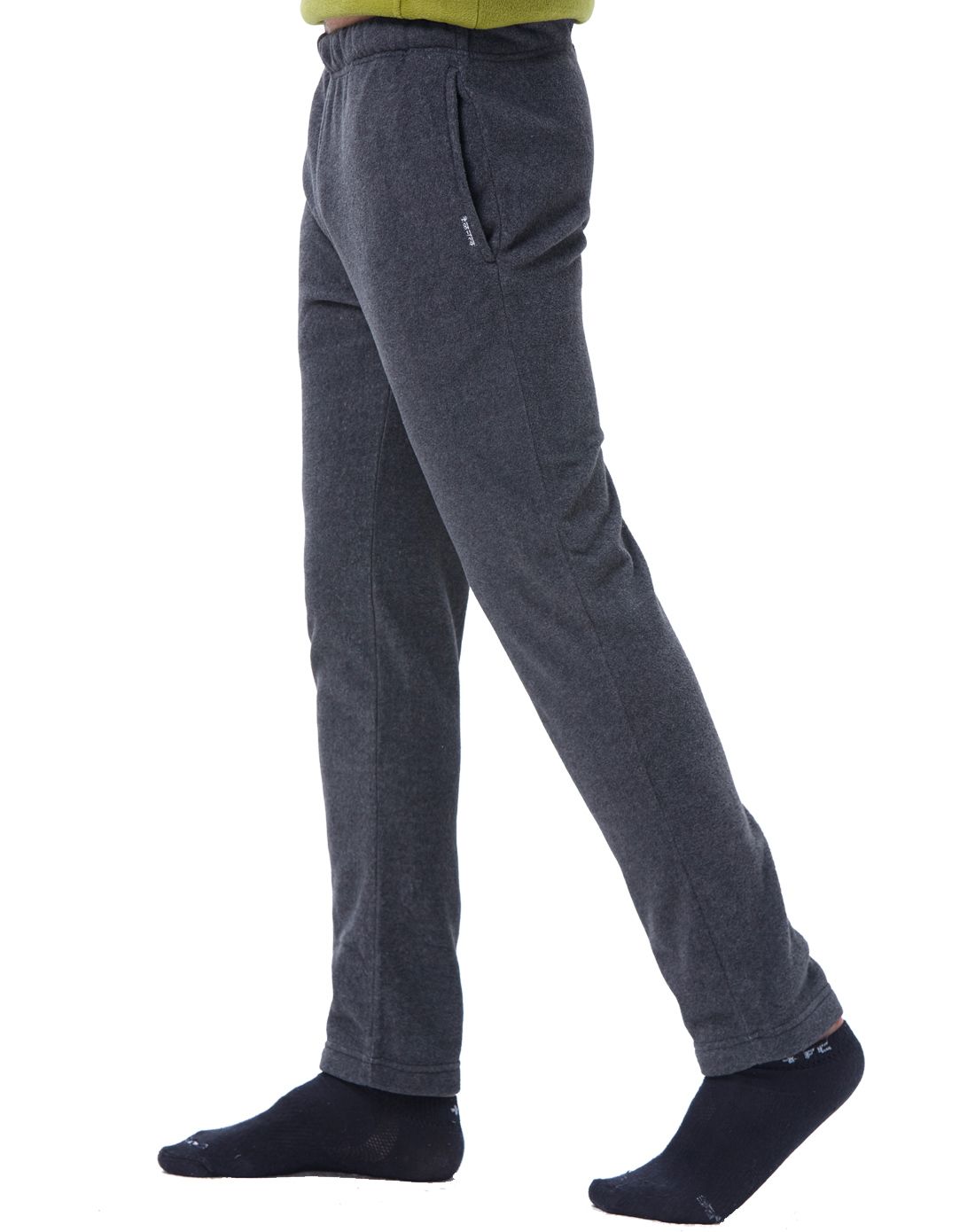 商场同款防静电抗起球 男款麻灰抓绒裤 时尚休闲