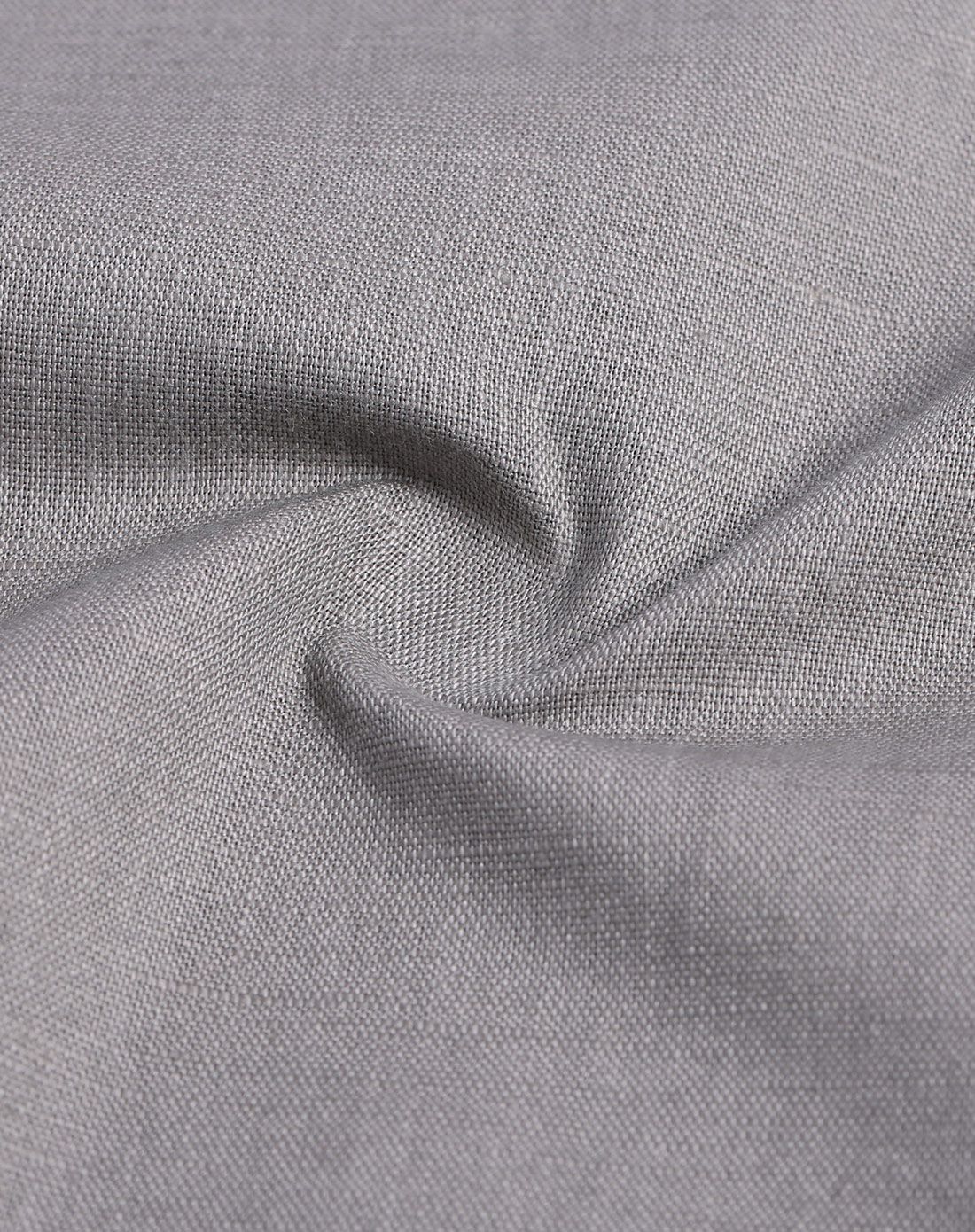 灰色 简约棉麻质感t恤