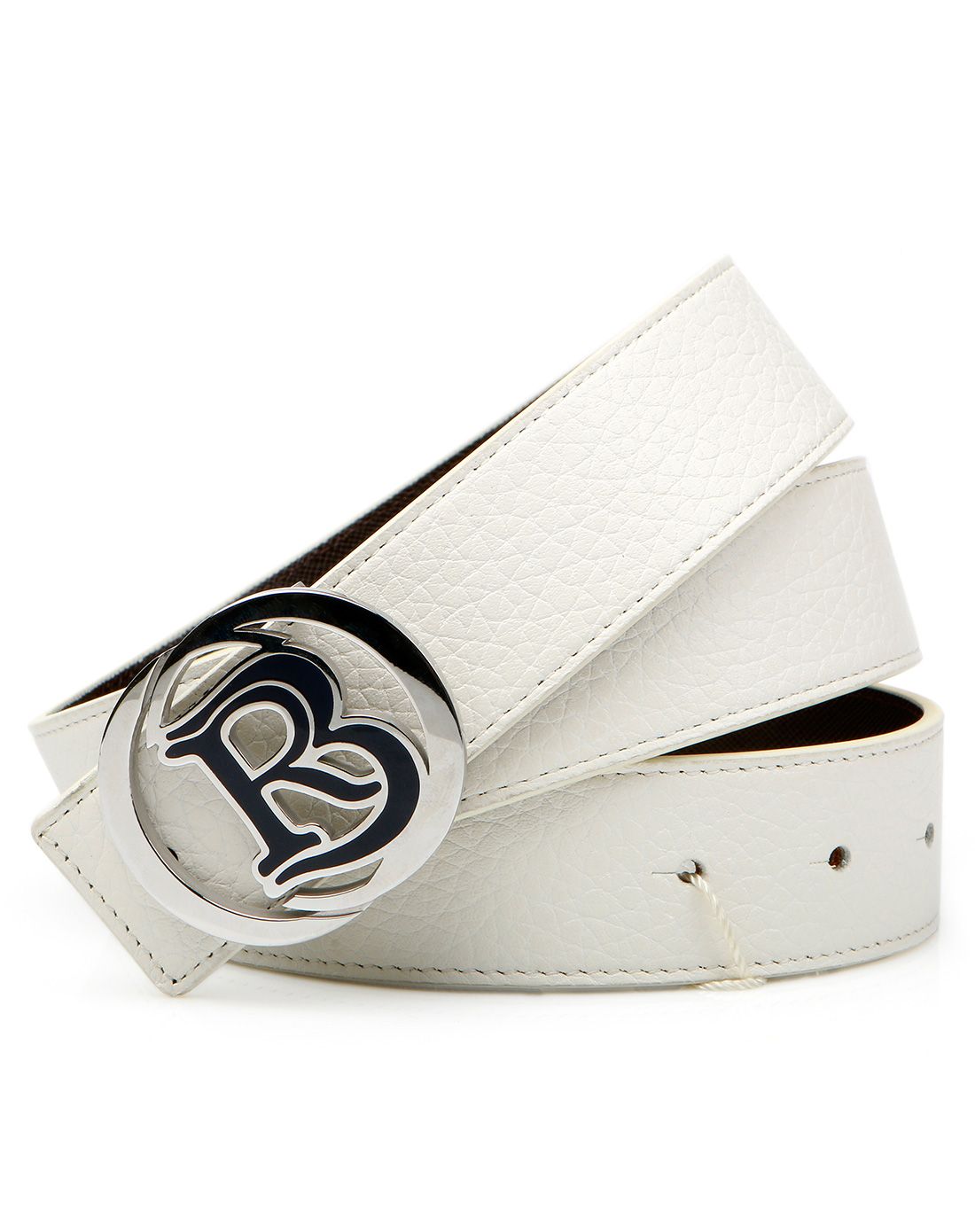 雷迪波尔raidy boer白色时尚牛皮皮带挂钩腰带rdac44075-80_唯品会