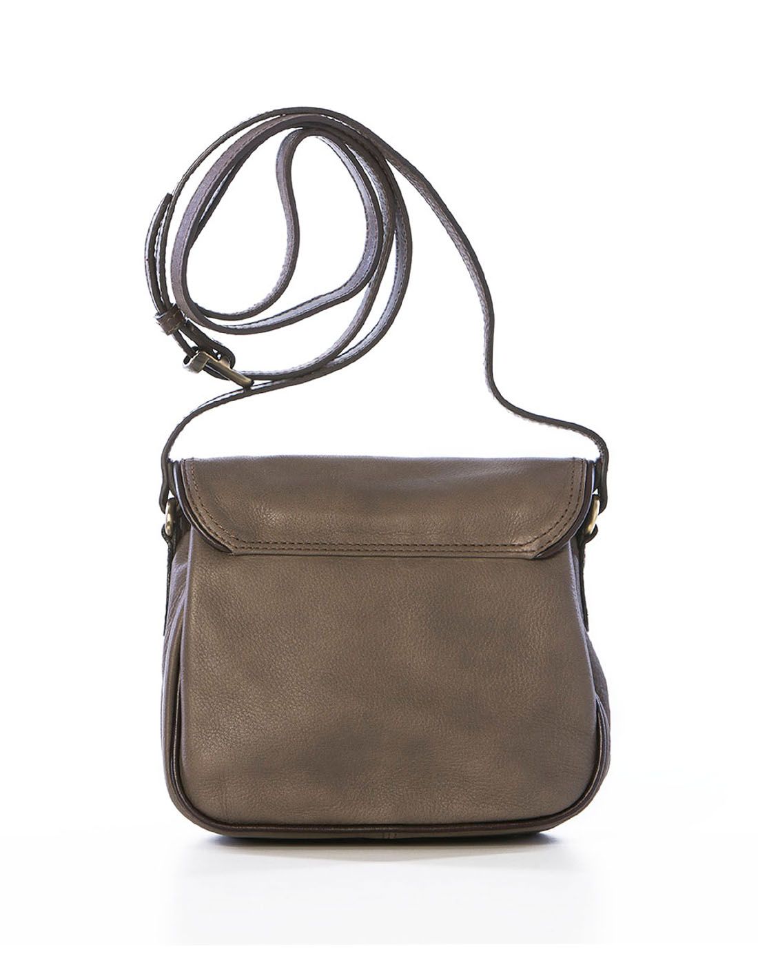 gianni conti包包专场 > gianni conti灰褐色斜挎包586220