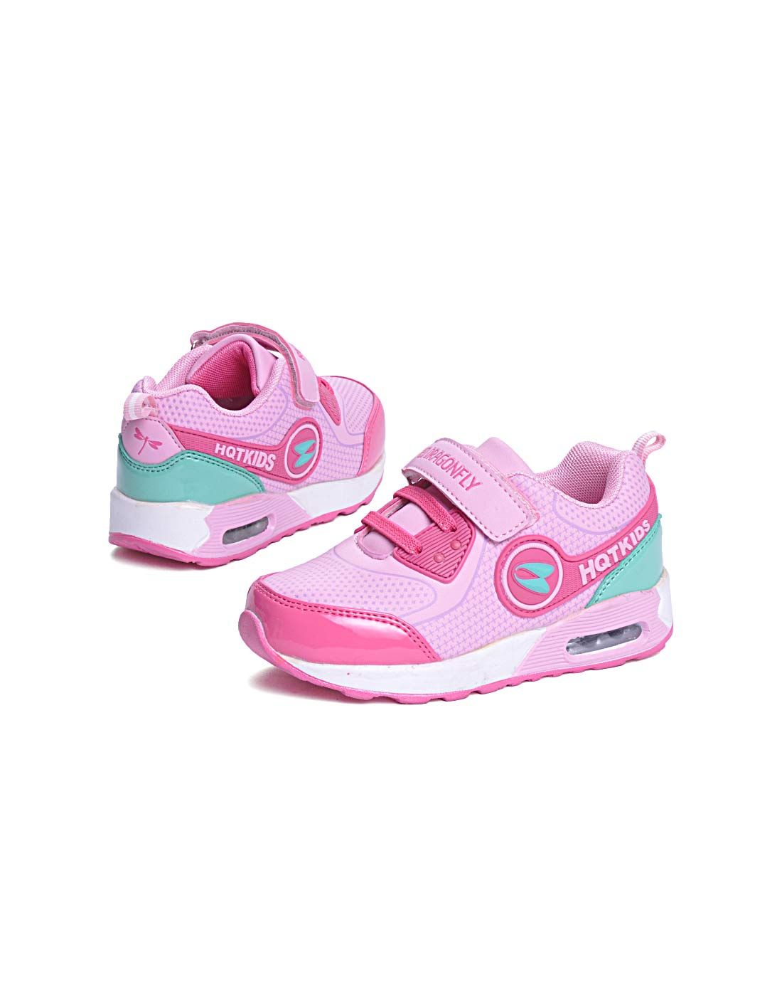 红蜻蜓kids童鞋专场女小童粉红色pu运动鞋512x51s82822_唯品会