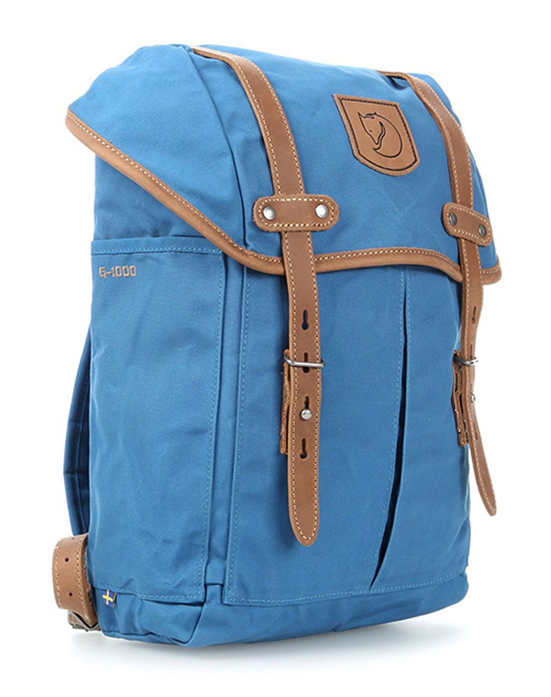 21 small 7kmh-1178 湖蓝色经典潮流双肩背包