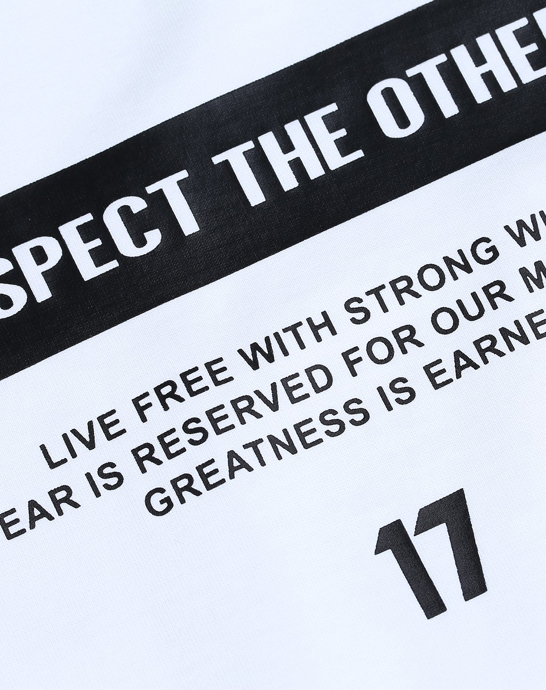 男款漂白短袖圆领t恤