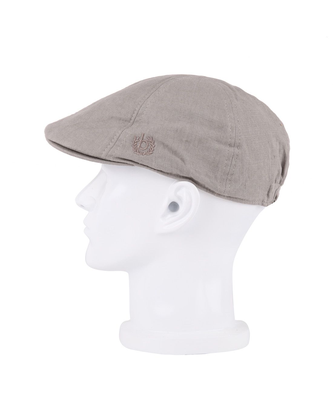 进口灰色男士休闲鸭舌帽