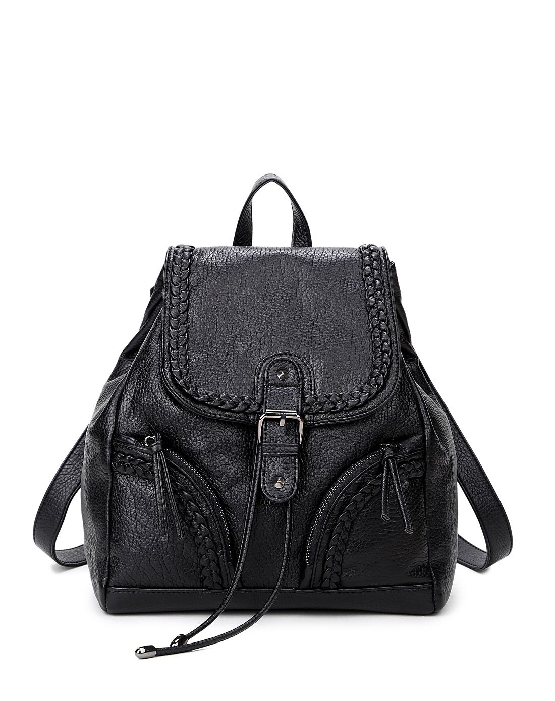 女款黑色双肩包