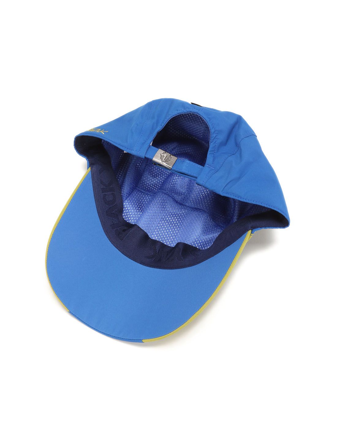 舒适拼接 中性款海军蓝色coolmax帽子