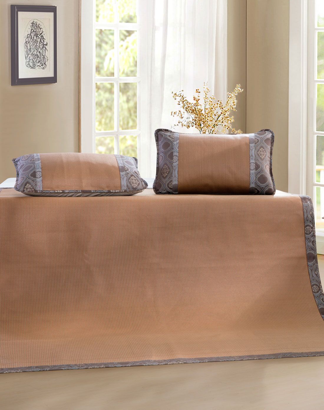 lovo 1.8m典雅凉韵冰藤席