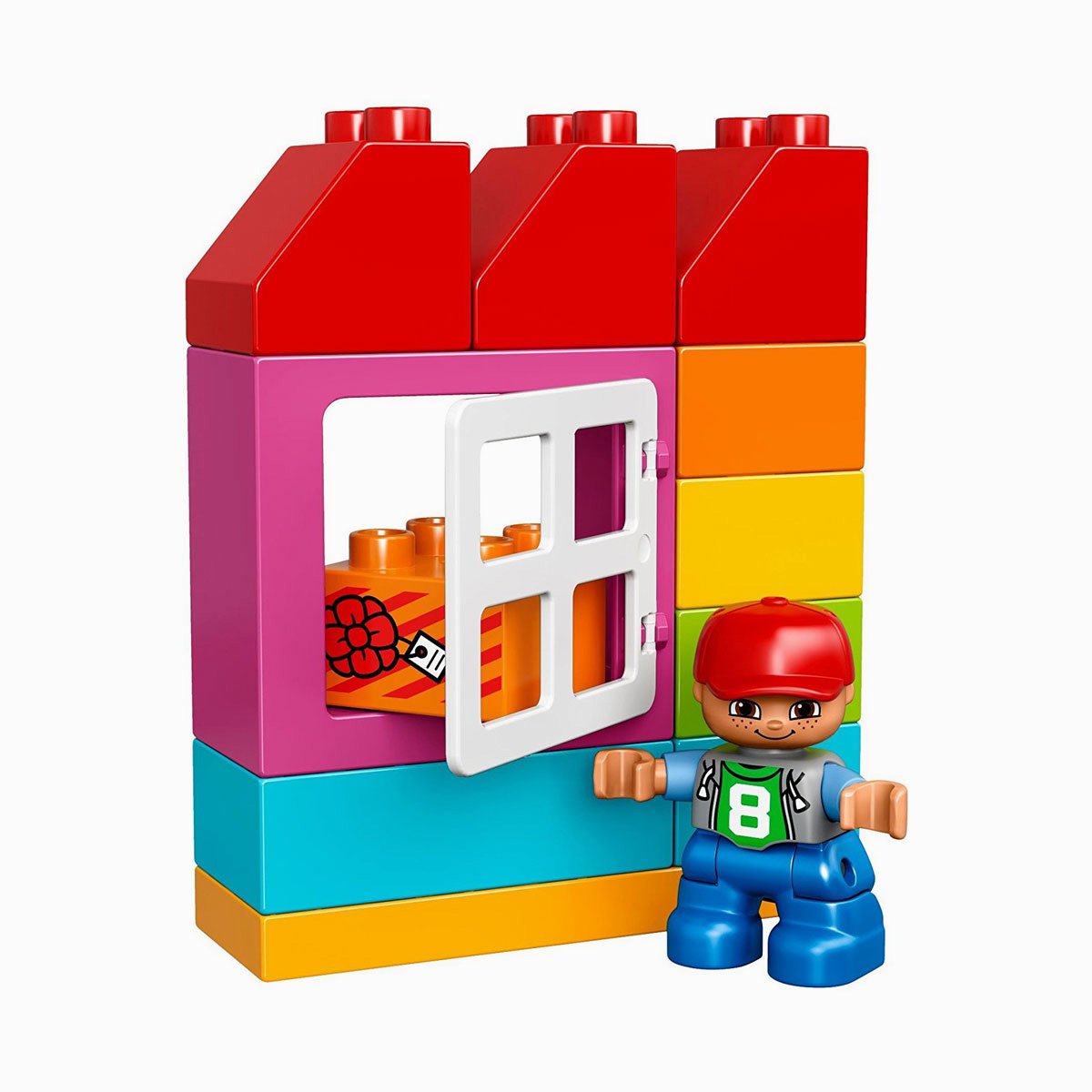 乐高legoduplo系列10820创意拼砌篮乐高玩具积木 儿童玩具 益智拼砌