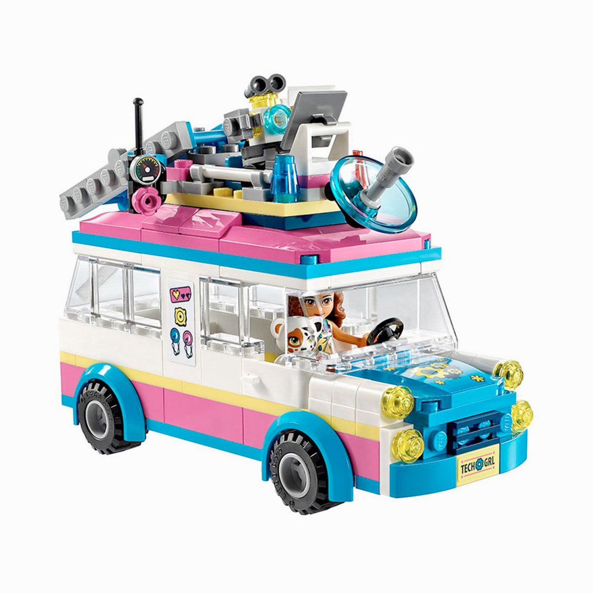 乐高lego好朋友系列41333奥莉薇亚的科学任务车乐高积木玩具 情感认识