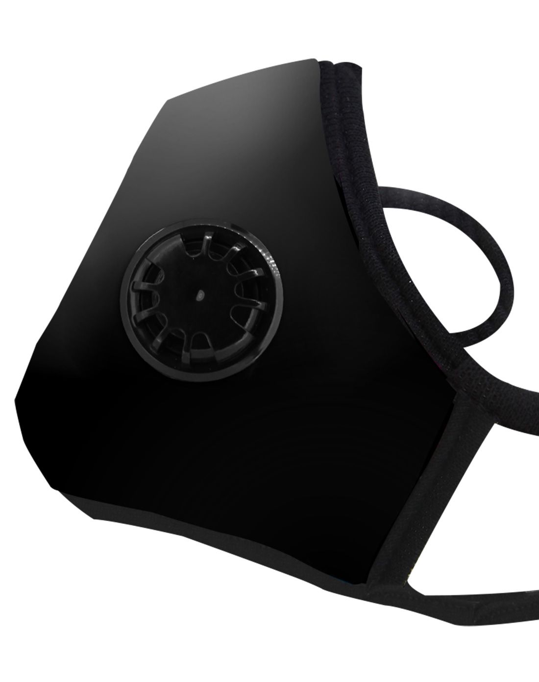 美国vogmask n99级防pm2.5防毒防霾带活性炭单气阀口罩 黑色款