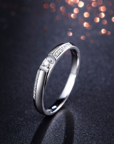 周六福珠宝专场周六福 pt950铂金侣钻石戒指0419-zlf0112_唯品会