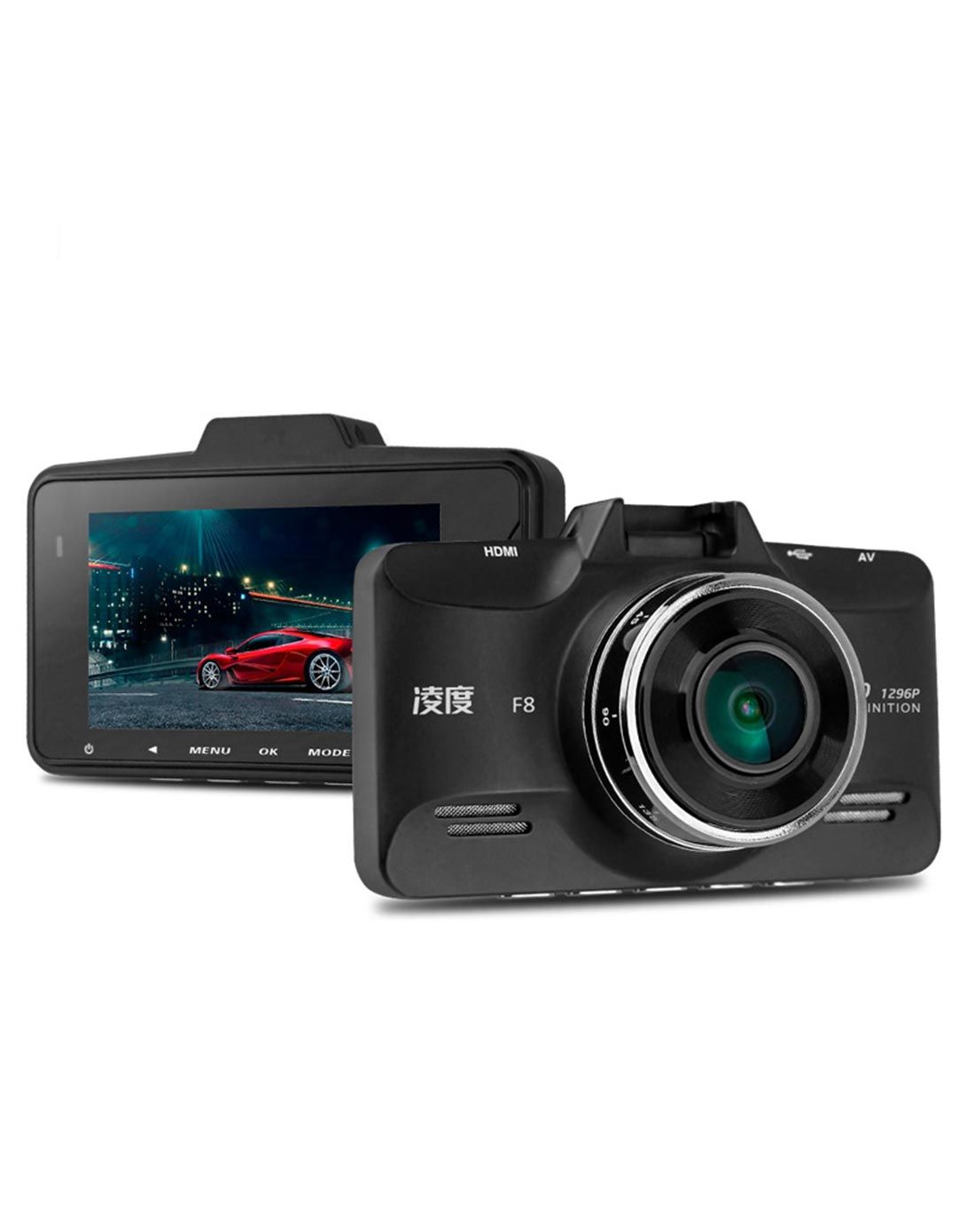 凌度行车记录仪专场凌度f8车载行车记录仪黑色f8h_唯品会