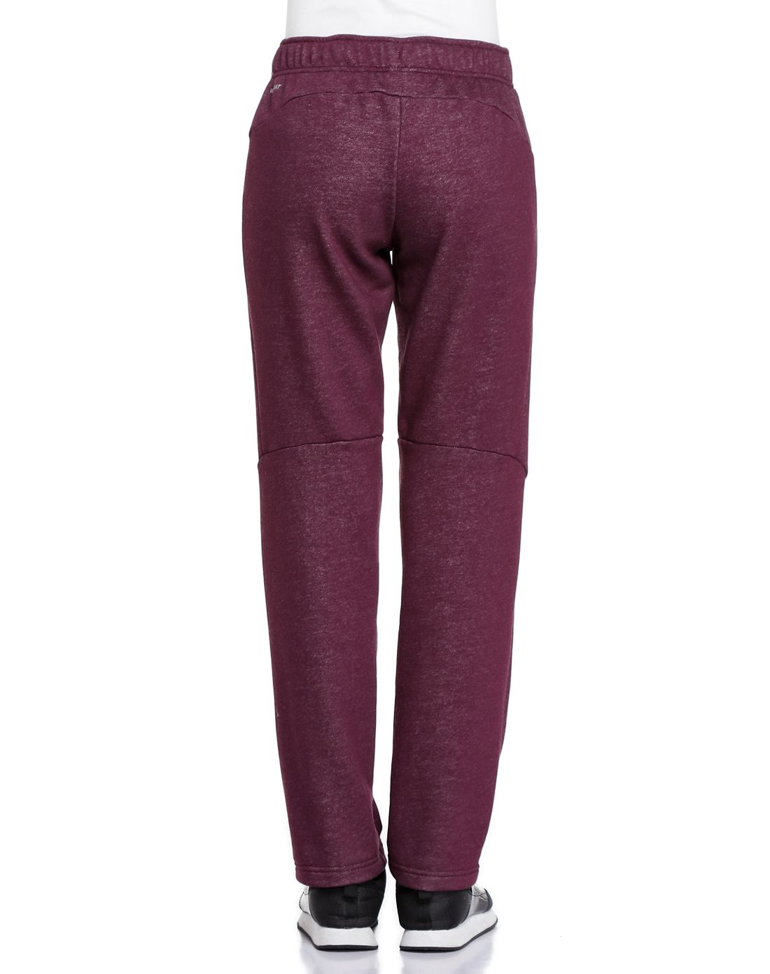 女款混色酒红紫卫裤 简约舒适