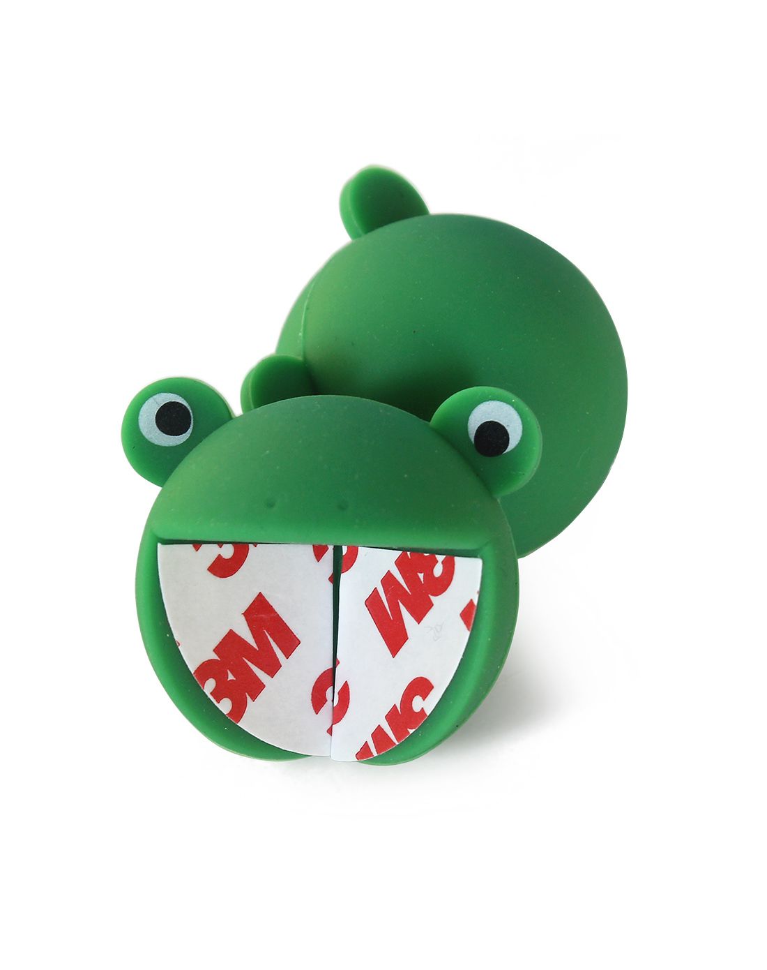 openbaby加厚儿童动物造型防撞角绿色大眼蛙4个装