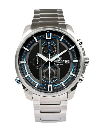 卡西欧edifice金属系列钢带石英男表