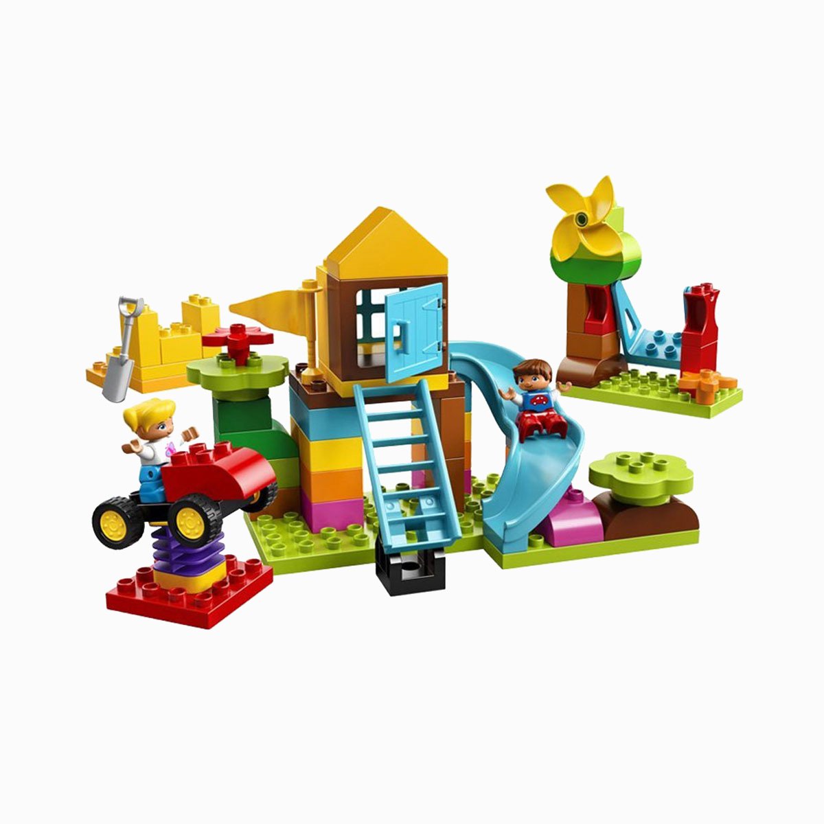 乐高lego得宝系列10864我的游乐场创意积木盒乐高玩具积木 儿童玩具