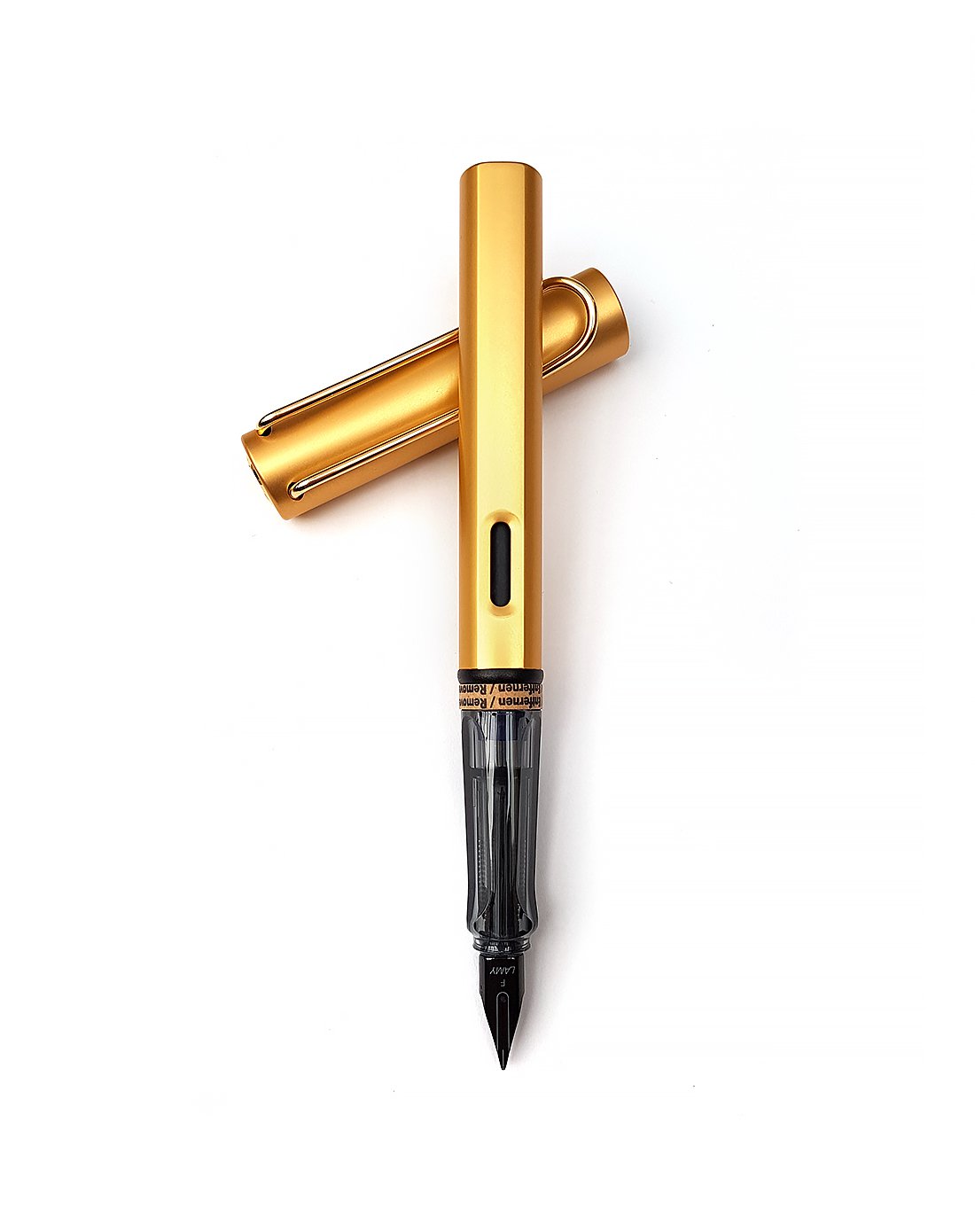 凌美lx系列落灼金钢笔f尖