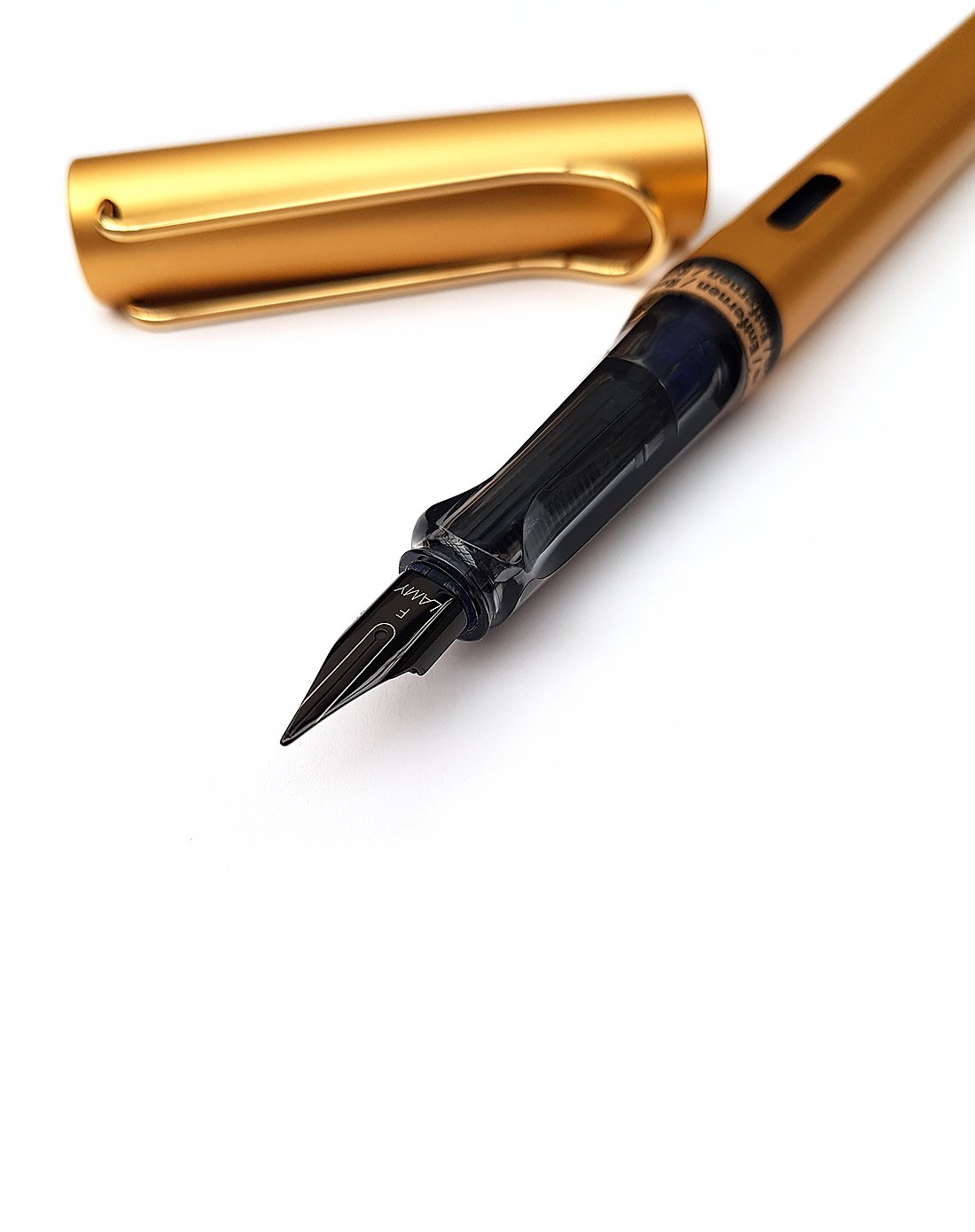 凌美lx系列落灼金钢笔f尖