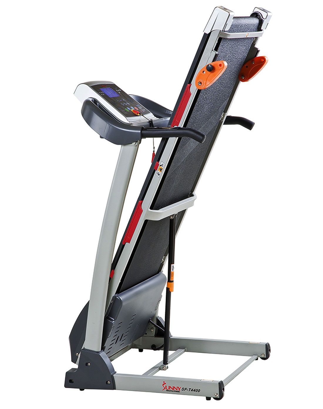 sunny health&fitness健身器材专场中性银色家用入门跑步机 减肥健身