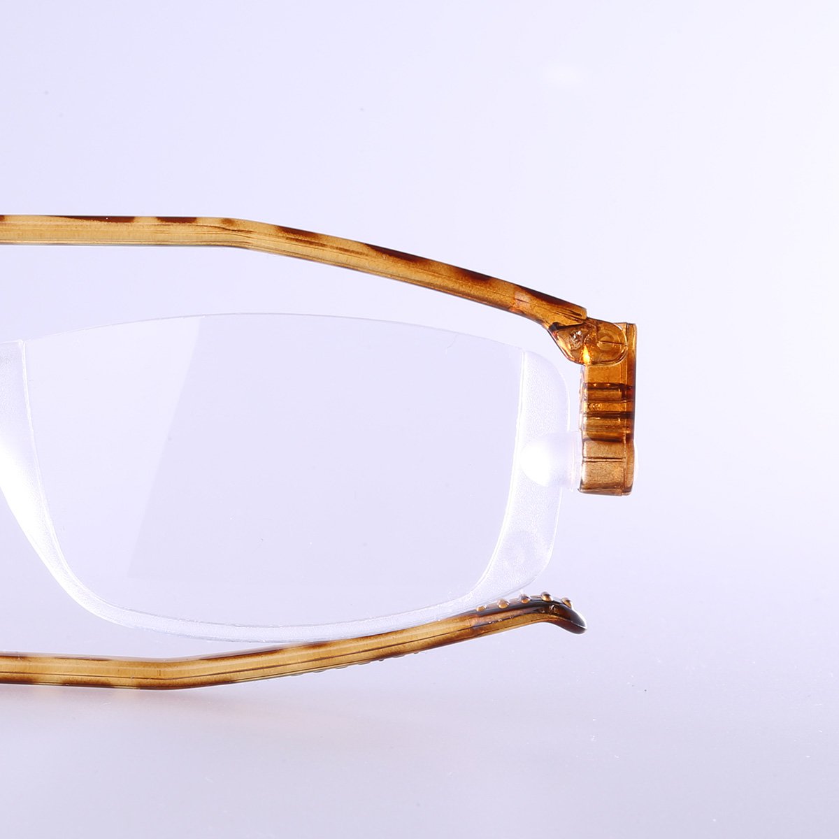 纳尼尼/nannini 意大利高档无框折叠老花镜 男女通用超轻薄便携 豹纹