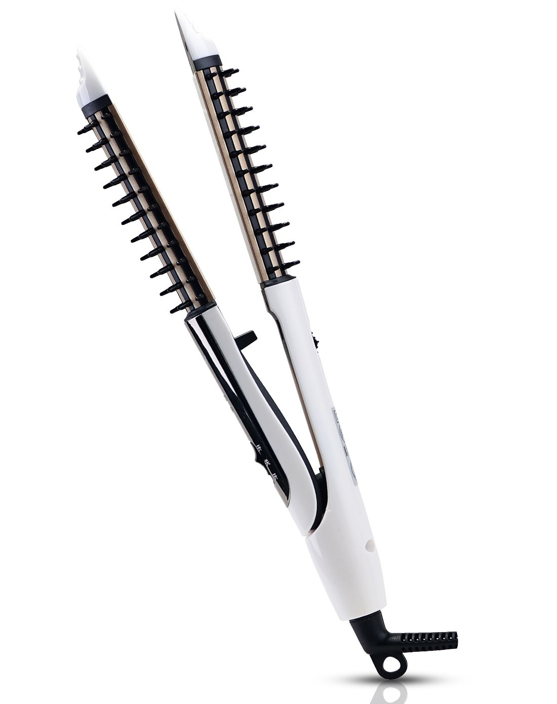 直卷二合一防烫卷发器(白)