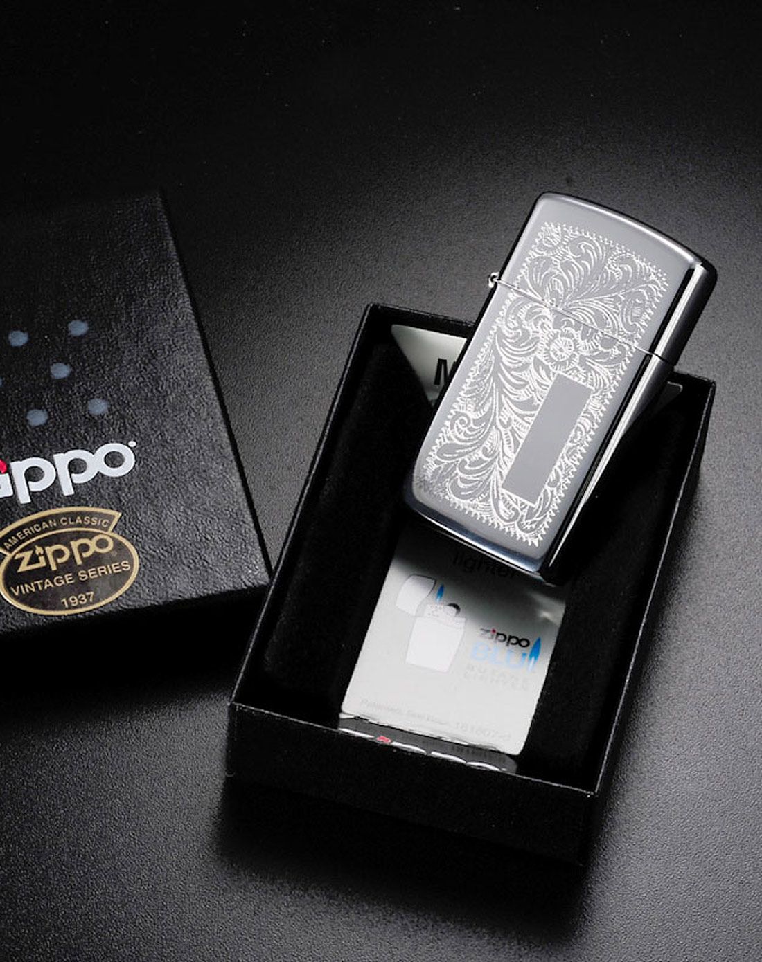芝宝zippo 1652纤巧双面威尼斯人