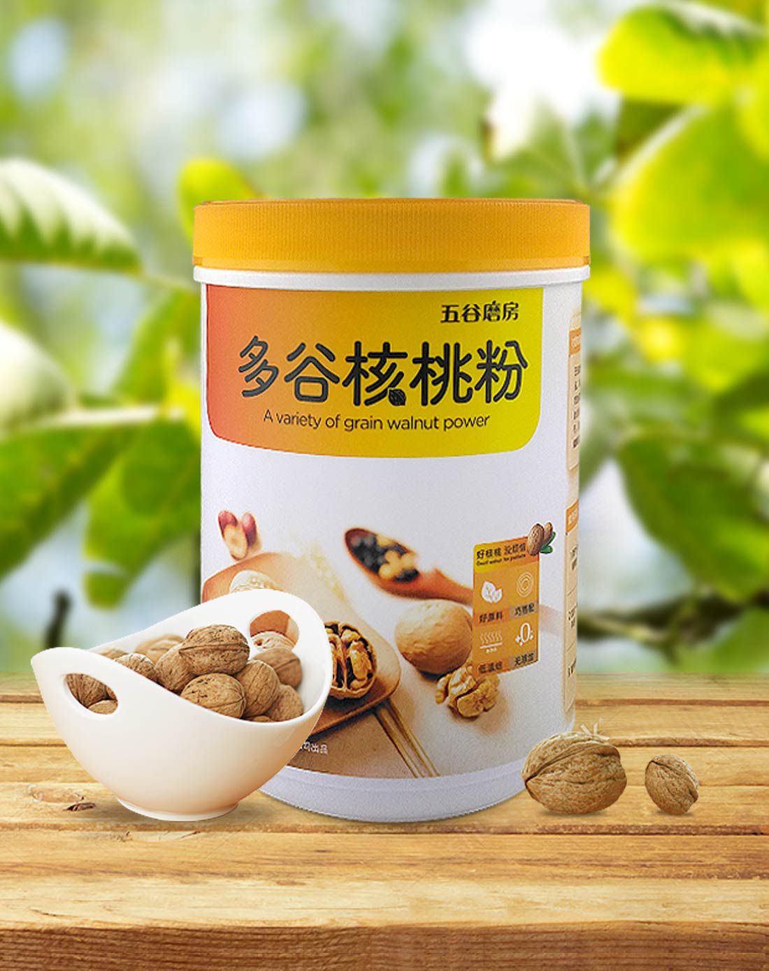 五谷磨房 多谷核桃粉600g