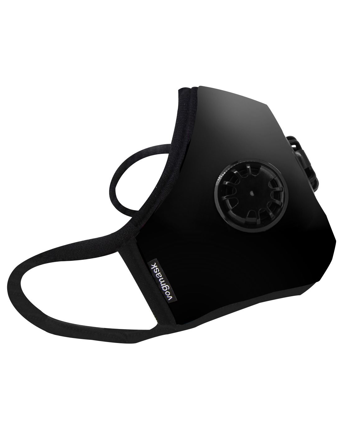 美国vogmask n99级防pm2.5防毒防霾带活性炭双气阀口罩 黑色款