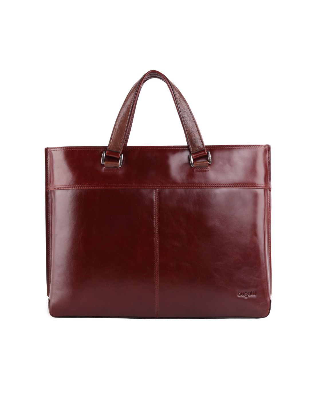 宝加力bugatti国际品牌男商务休闲牛皮横身手拎包bpg612401b1v_唯品会