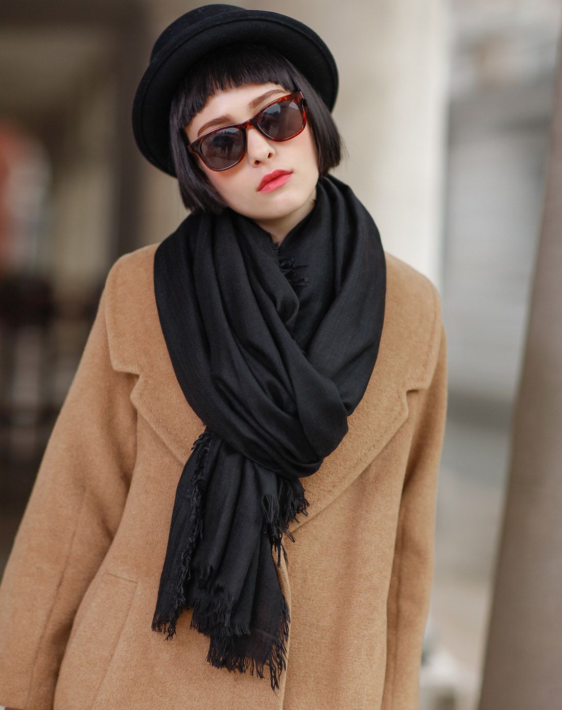 经典素色中性款亲肤型超柔软多用途大尺寸围巾