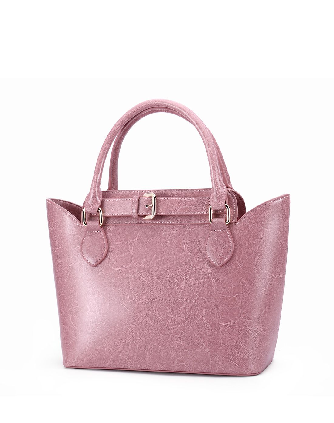 女士香芋粉色时尚个性百搭手提包