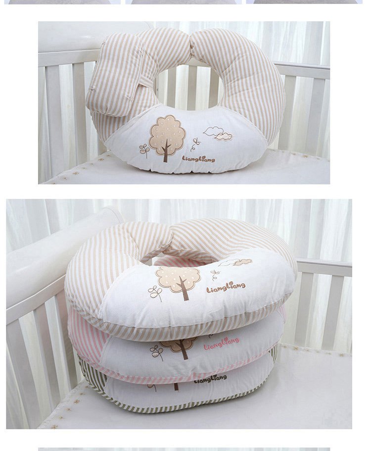 孕妇护腰哺乳枕(竹碳u形款)绿