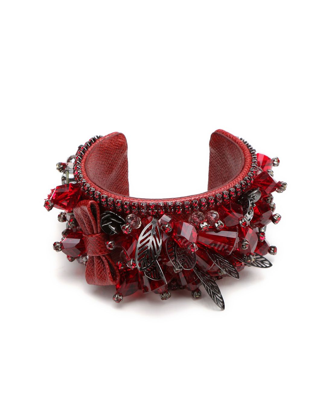 最后约惠-宠爱一家特惠专场anmani红色时尚钉珠工艺手镯11m3601zb01_