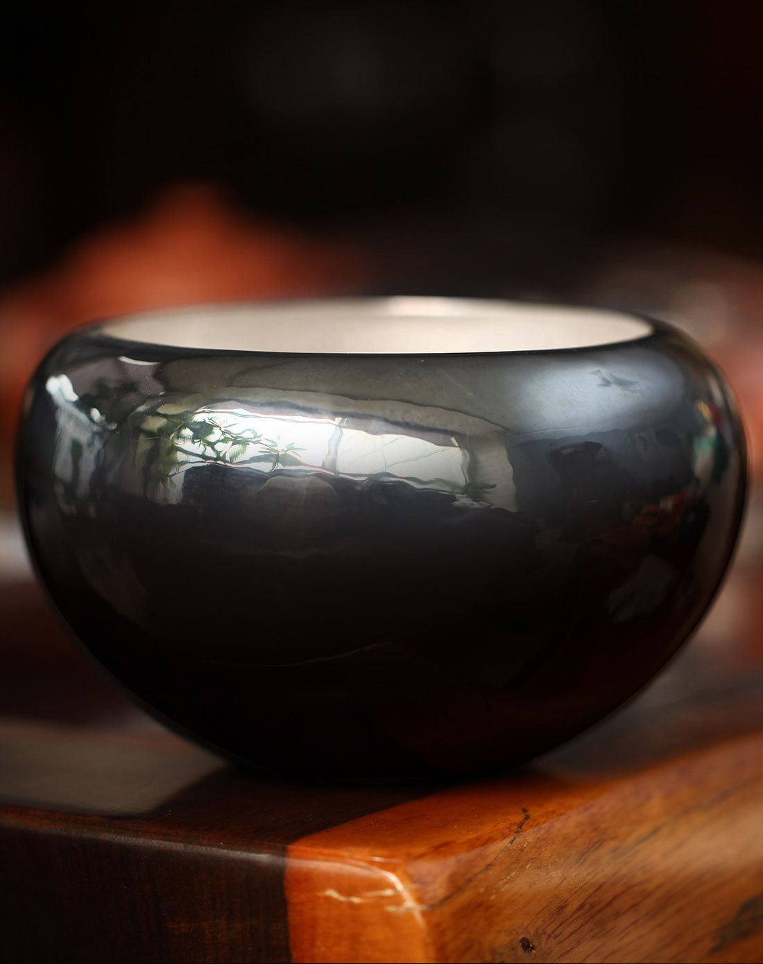 百年宝诚 有容银茶钵 锌银工艺 商务送礼