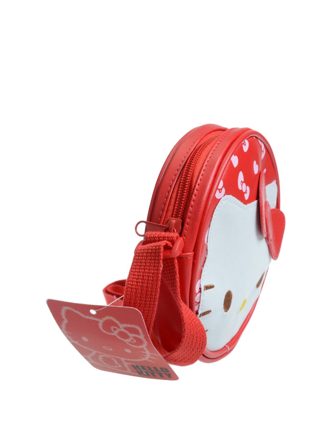 hello kitty 红色超萌可爱小圆包