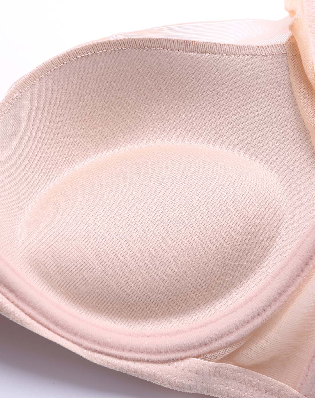 16春夏新品-水漾柔嫩香槟肤3/4水袋文胸