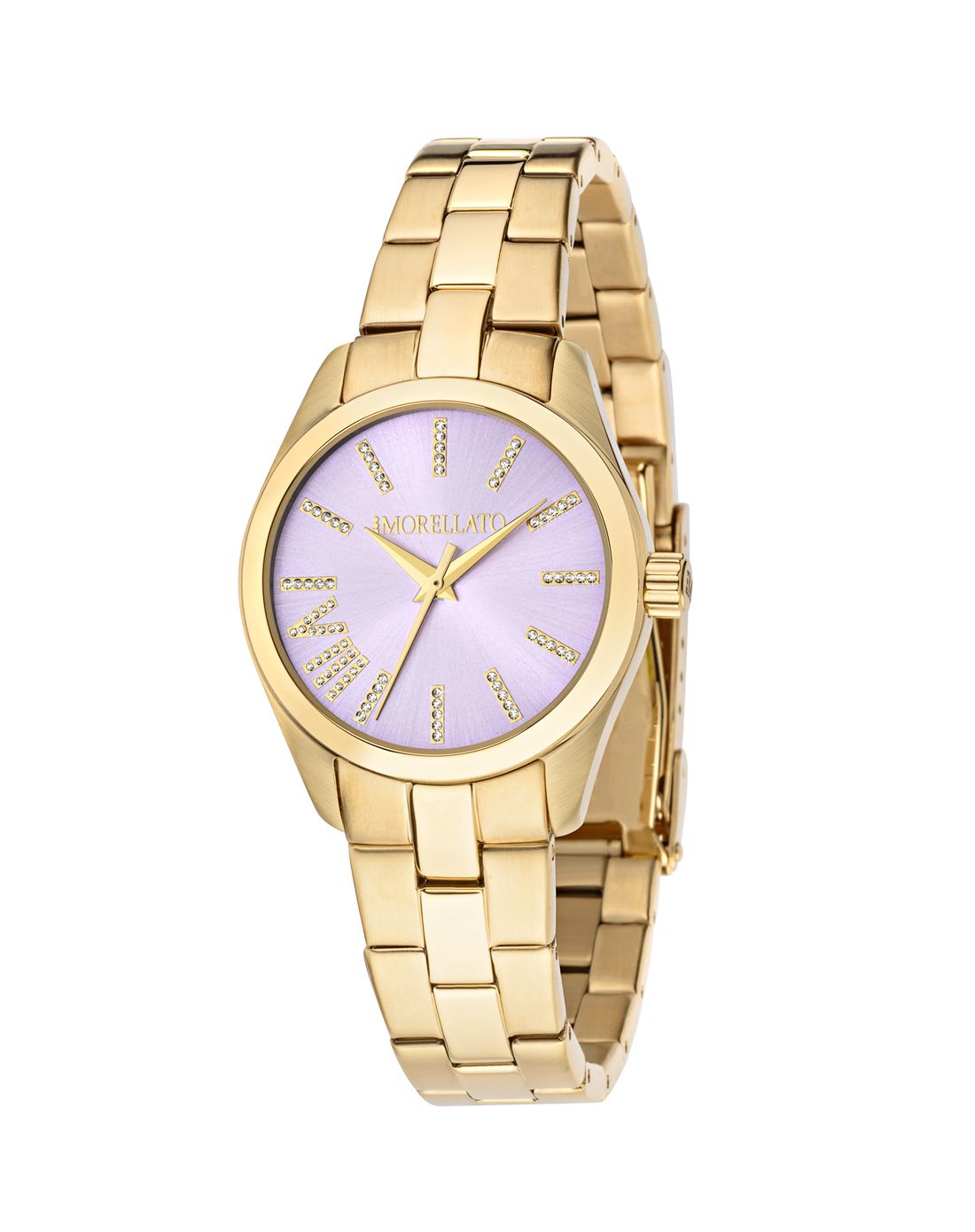 morellato posillipo 波西利波系列石英行针机芯钢带女仕腕表