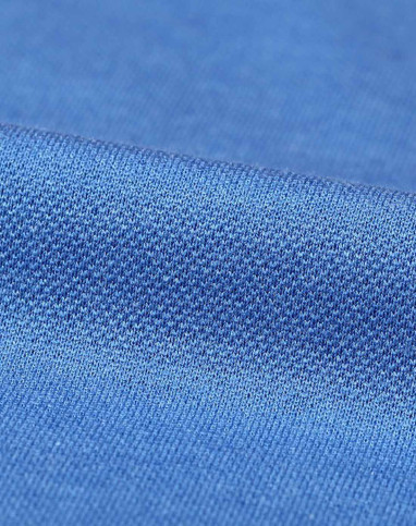 深钴蓝轻奢桑蚕丝亲肤透气短t