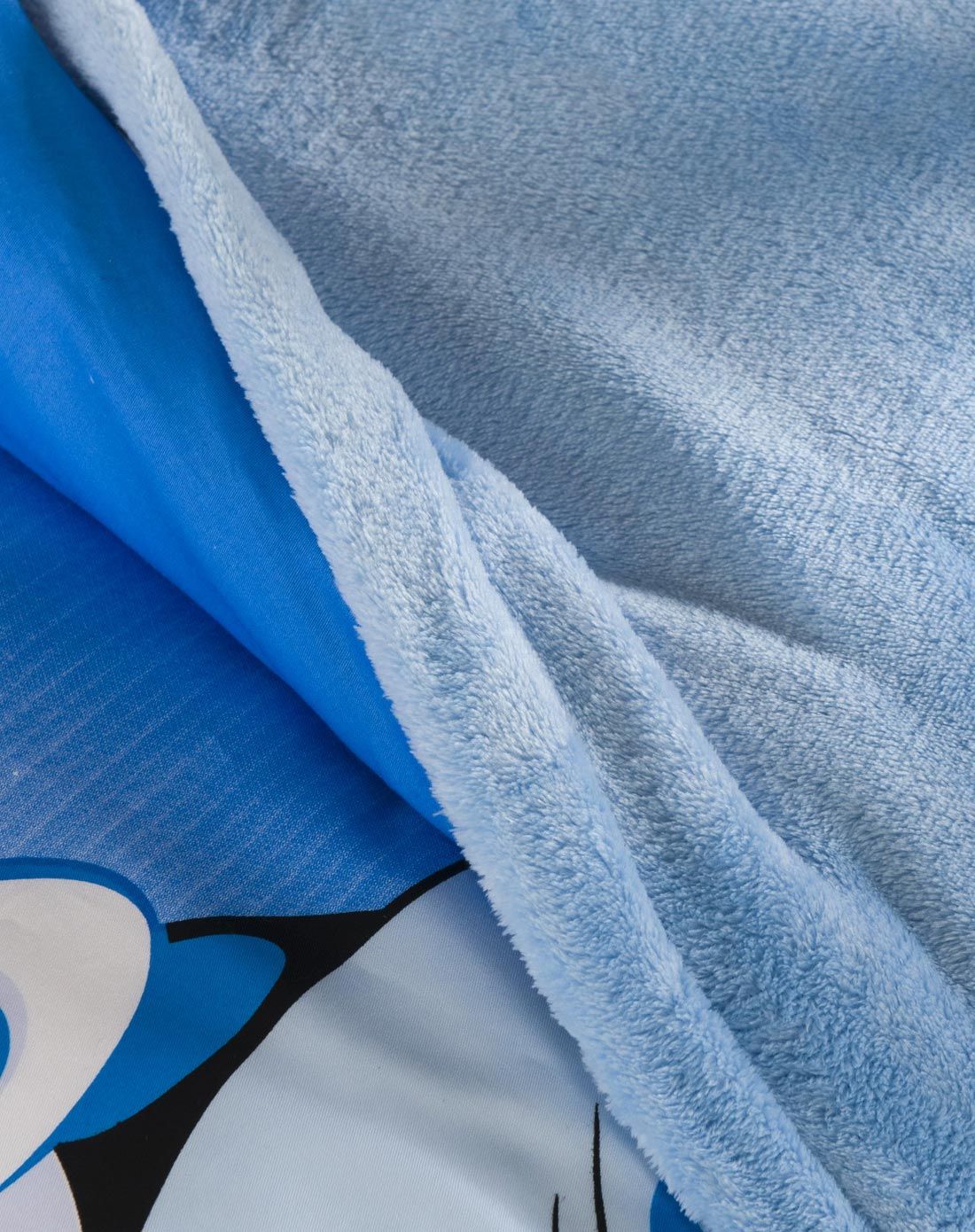 迪士尼1.2米蓝色明星组合法兰绒三件套